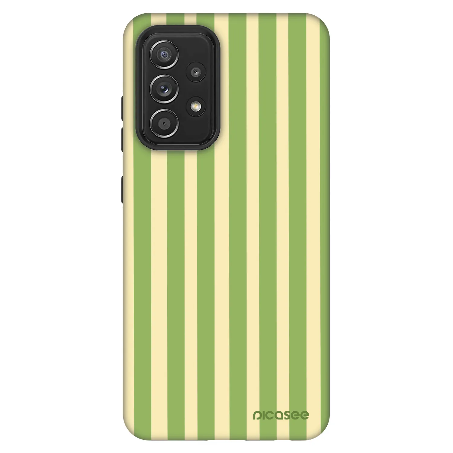 Picasee Fashion Case Samsung Galaxy A52s 5G A528B - Lines Matcha