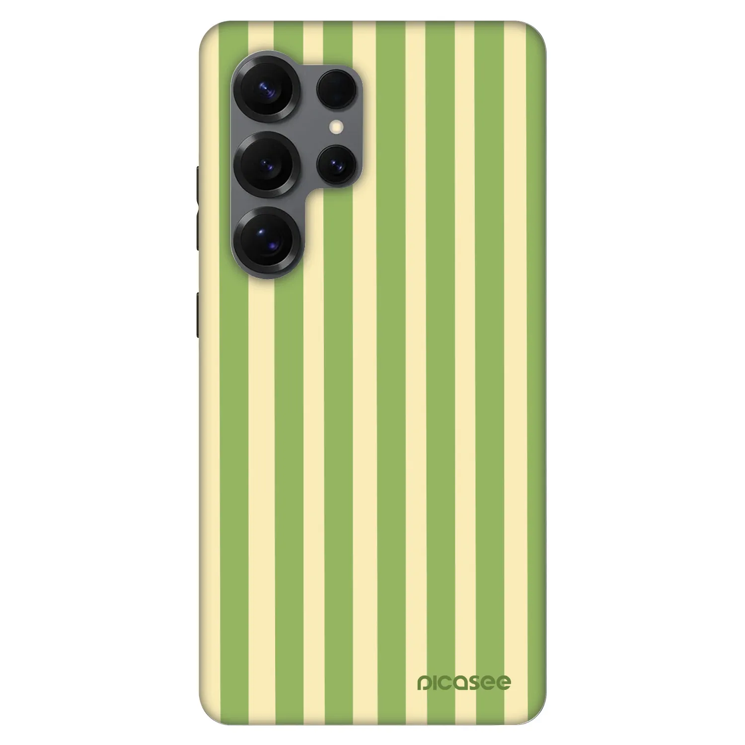 Picasee Fashion Case PowerShare pro Samsung Galaxy S25 Ultra 5G - Lines Matcha