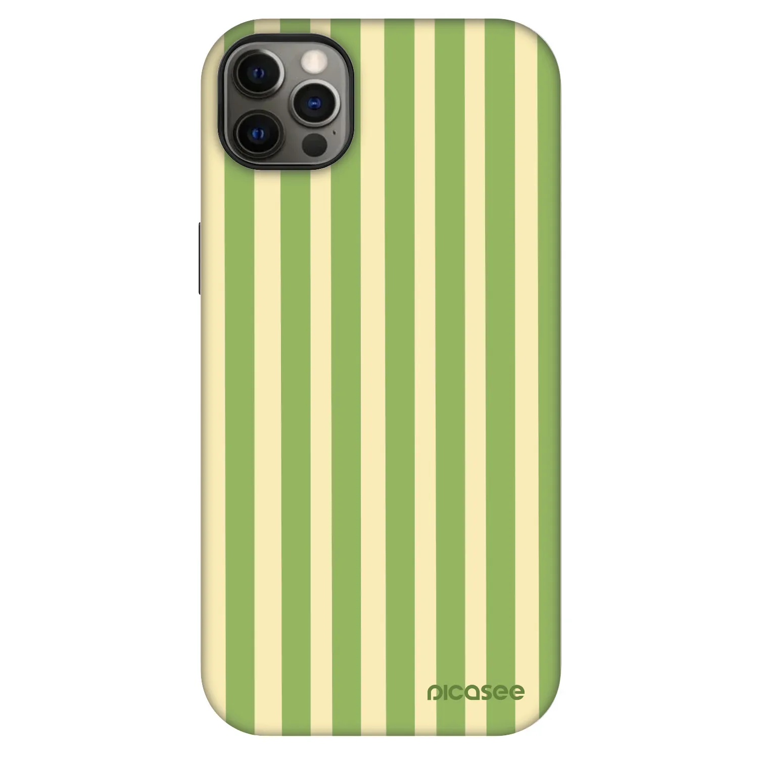 Picasee Fashion Case MagSafe Apple iPhone 12 Pro Max - Lines Matcha