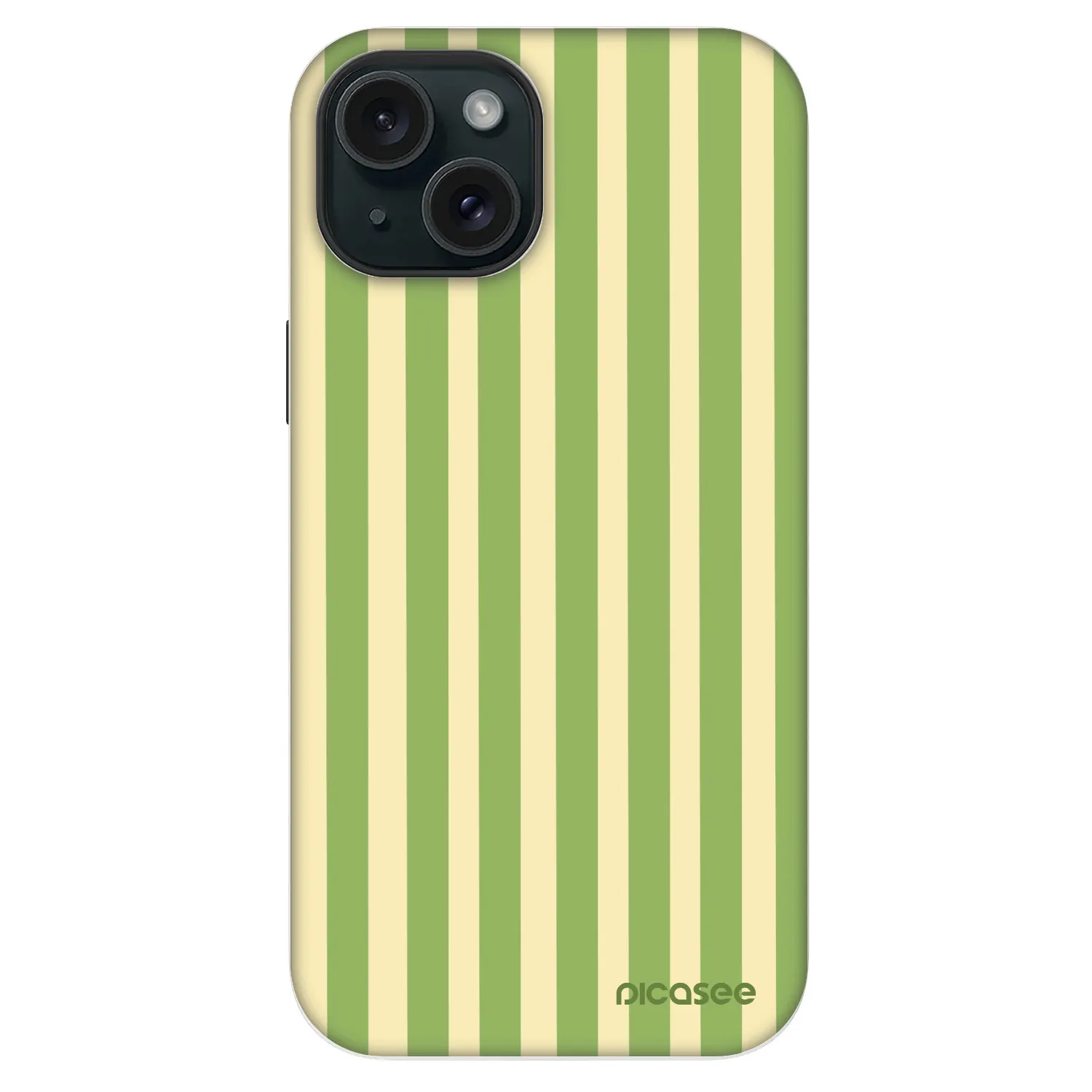 Picasee Fashion Case MagSafe Apple iPhone 14 - Lines Matcha