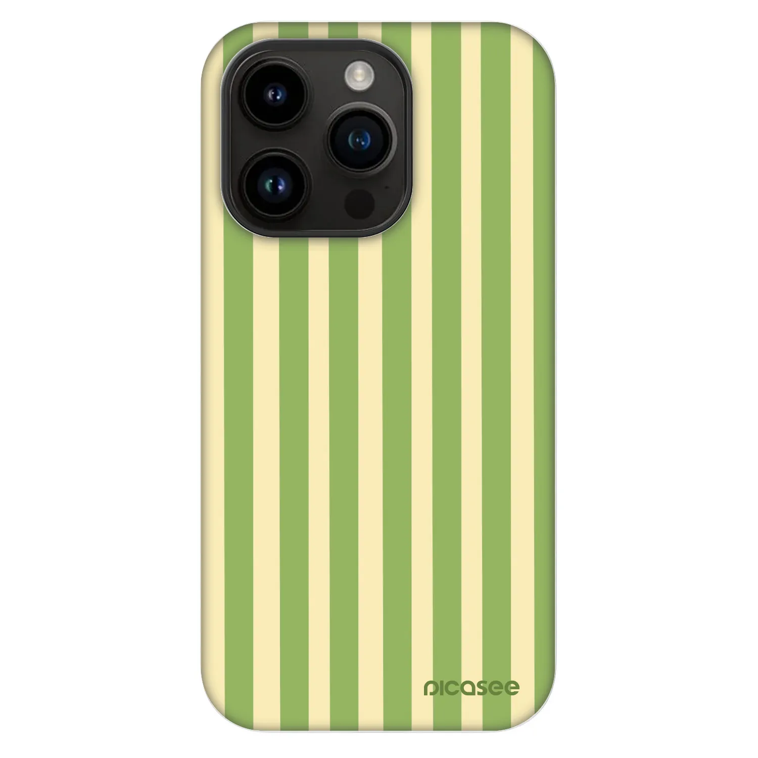 Picasee Fashion Case MagSafe Apple iPhone 14 Pro - Lines Matcha