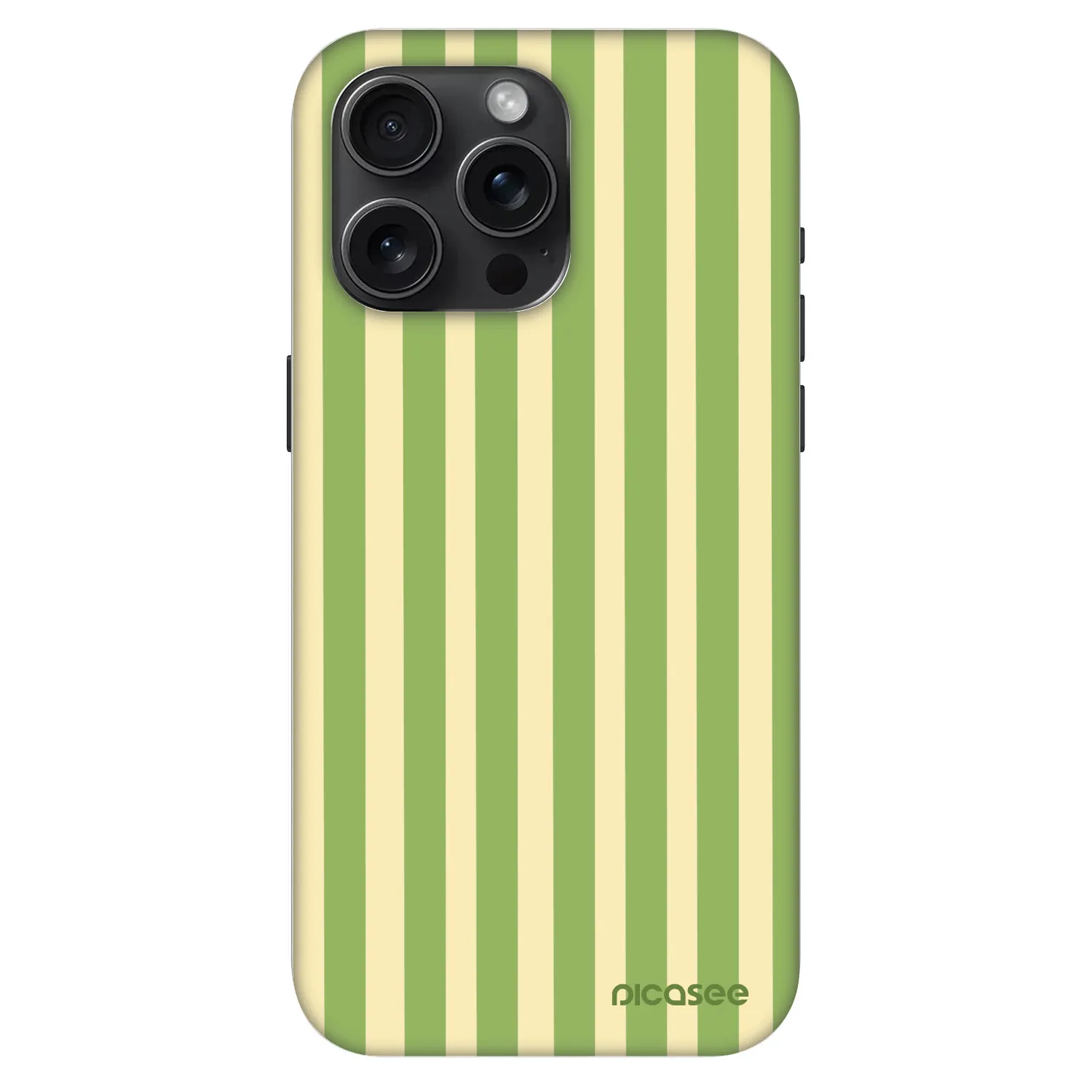 Picasee Fashion Case MagSafe Apple iPhone 15 Pro Max - Lines Matcha