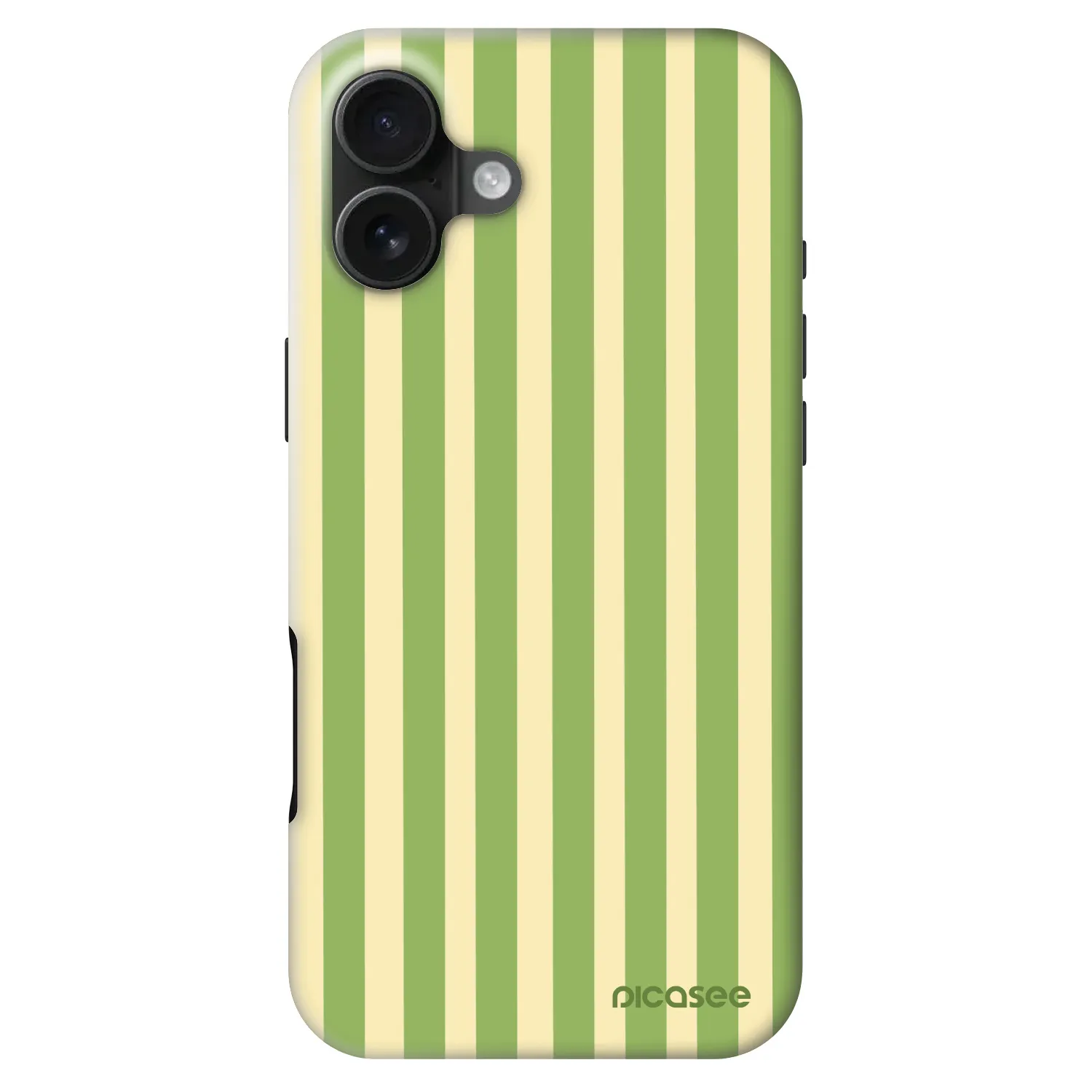 Picasee Fashion Case MagSafe Apple iPhone 16 Plus - Lines Matcha