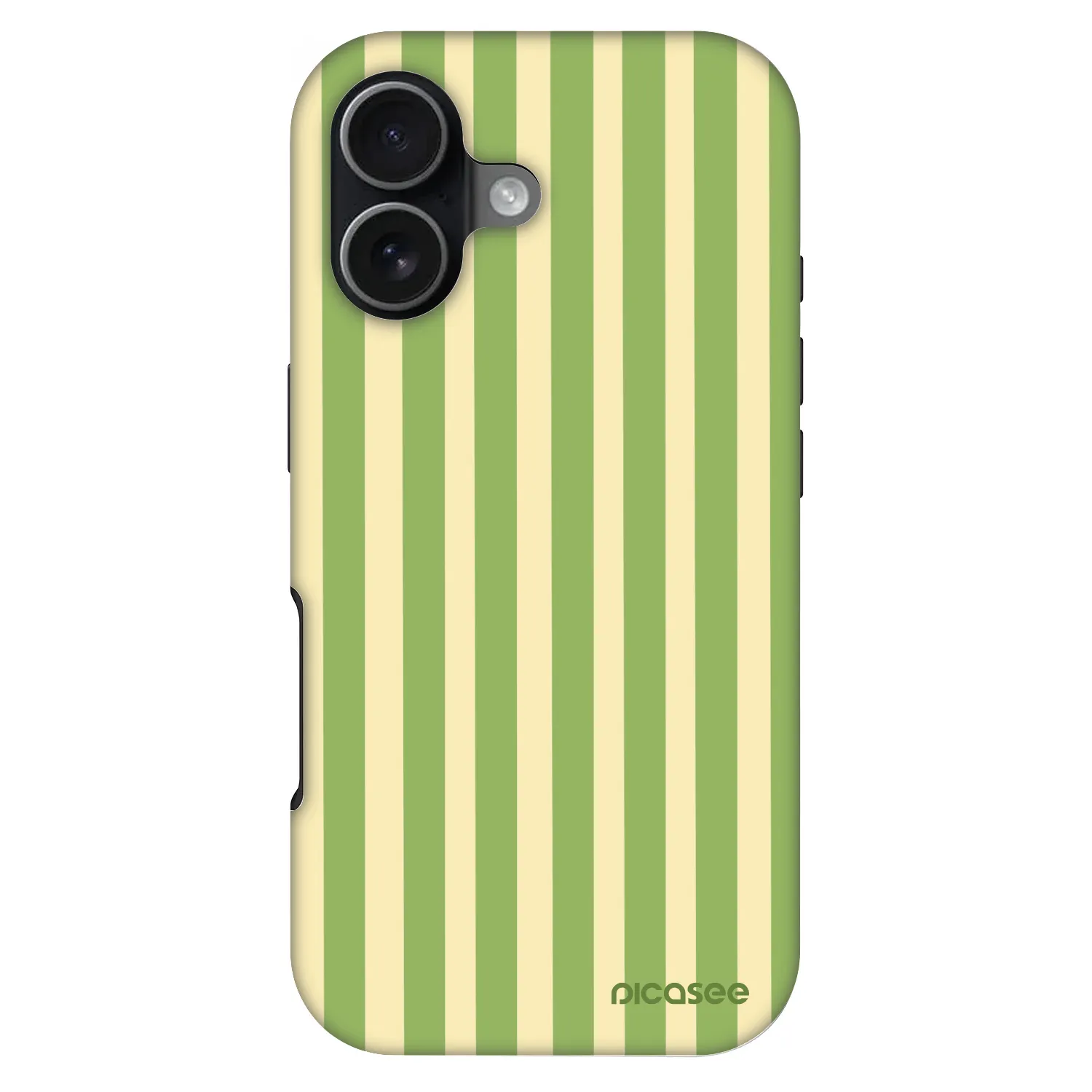 Picasee Fashion Case MagSafe Apple iPhone 17 - Lines Matcha
