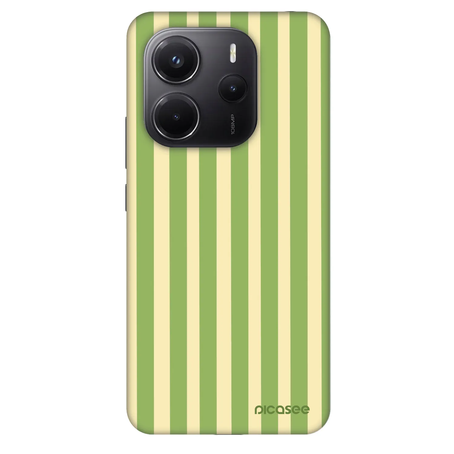Picasee Fashion Case Xiaomi Redmi Note 14 4G - Lines Matcha