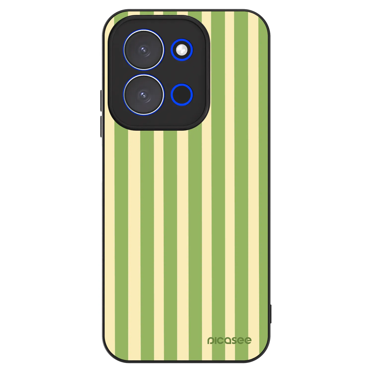 Picasee ULTIMATE CASE Xiaomi Redmi 15C 4G - készülékre - Lines Matcha