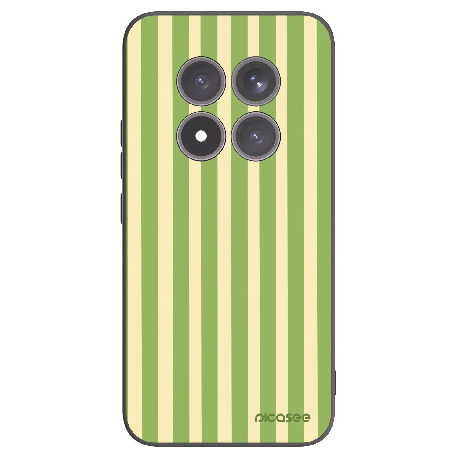 Picasee fekete szilikon tok az alábbi mobiltelefonokra Xiaomi Redmi Note 15 Pro+ - Lines Matcha