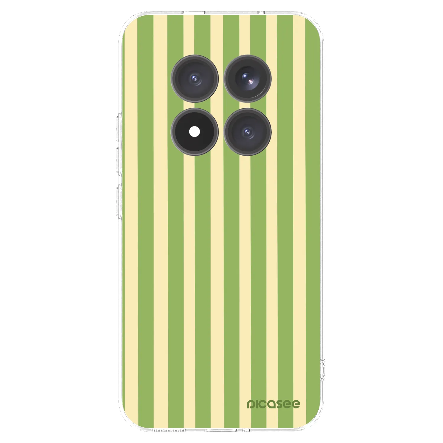 Picasee átlátszó szilikon tok az alábbi mobiltelefonokra Xiaomi Redmi Note 15 Pro+ - Lines Matcha
