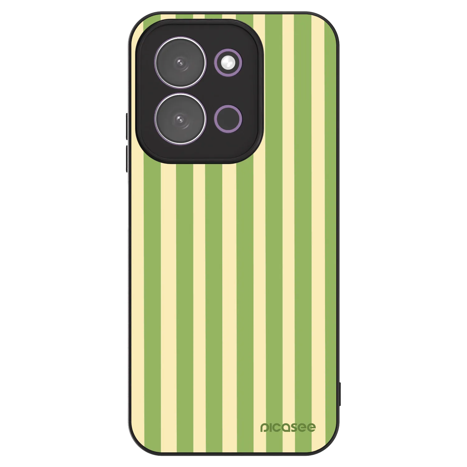 Picasee ULTIMATE CASE Xiaomi Redmi 15C 5G - készülékre - Lines Matcha