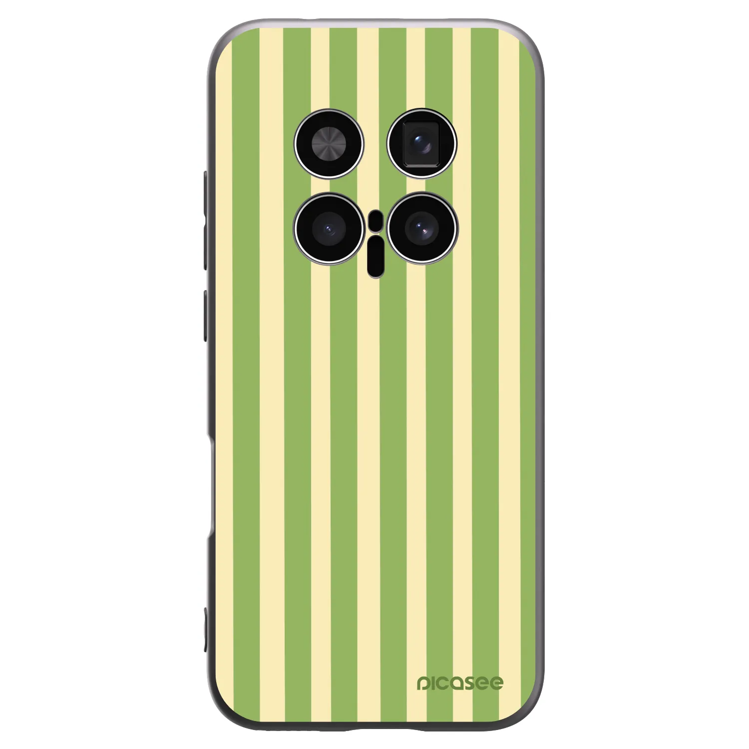 Picasee fekete szilikon tok az alábbi mobiltelefonokra Honor Magic8 Pro 5G - Lines Matcha