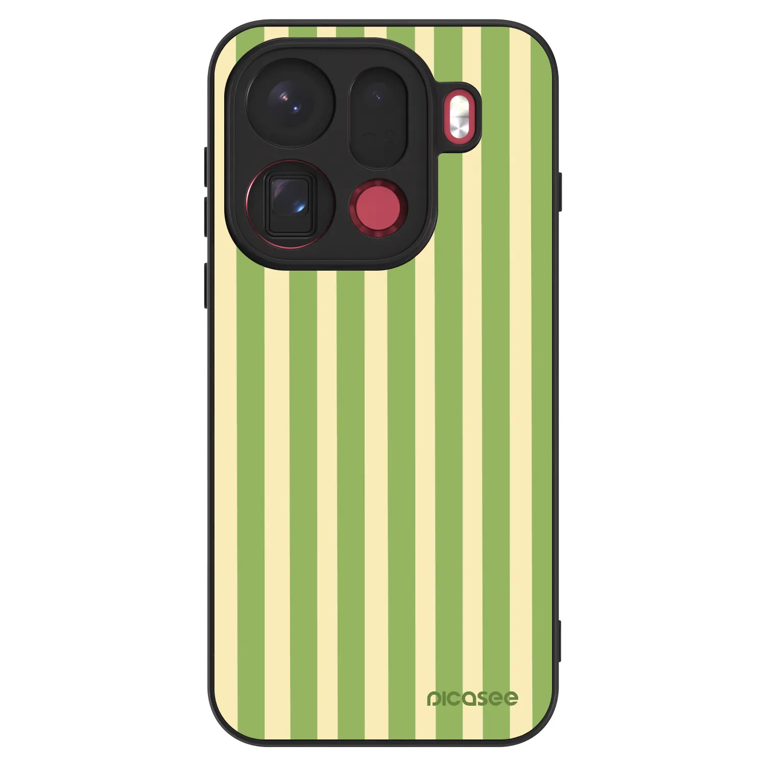 Picasee ULTIMATE CASE OPPO Find X9 Pro - készülékre - Lines Matcha