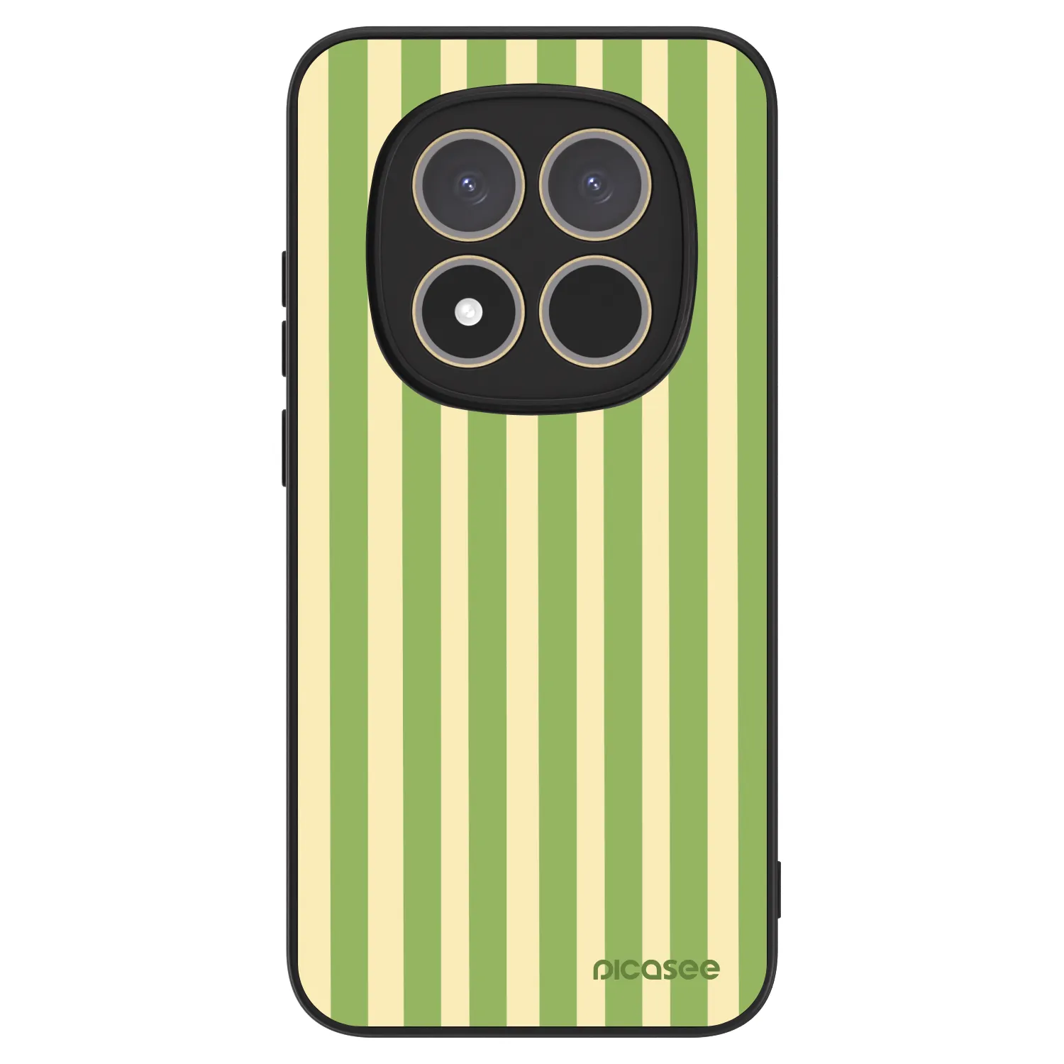 Picasee ULTIMATE CASE Xiaomi Redmi Note 15 Pro 5G - készülékre - Lines Matcha