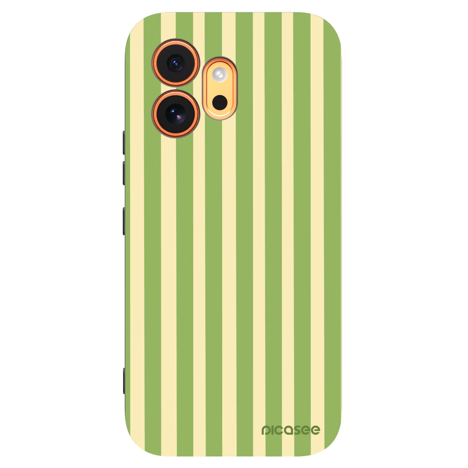 Picasee fekete szilikon tok az alábbi mobiltelefonokra Honor 600 - Lines Matcha