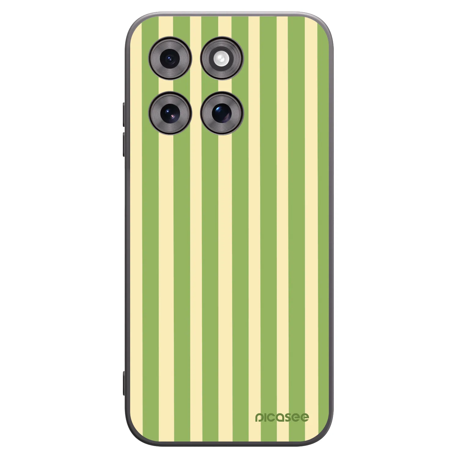 Picasee fekete szilikon tok az alábbi mobiltelefonokra Motorola Moto G77 - Lines Matcha