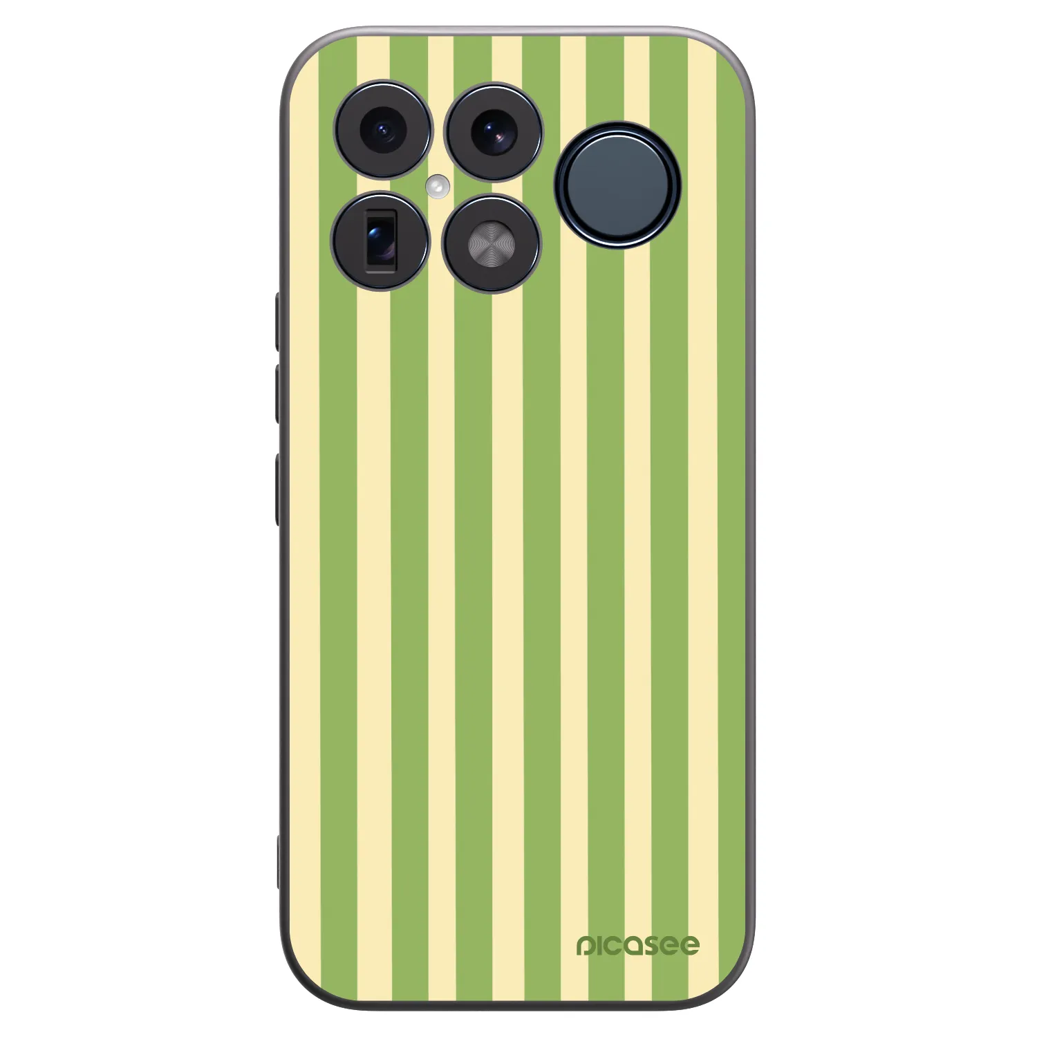 Picasee fekete szilikon tok az alábbi mobiltelefonokra Xiaomi Poco F8 Ultra - Lines Matcha