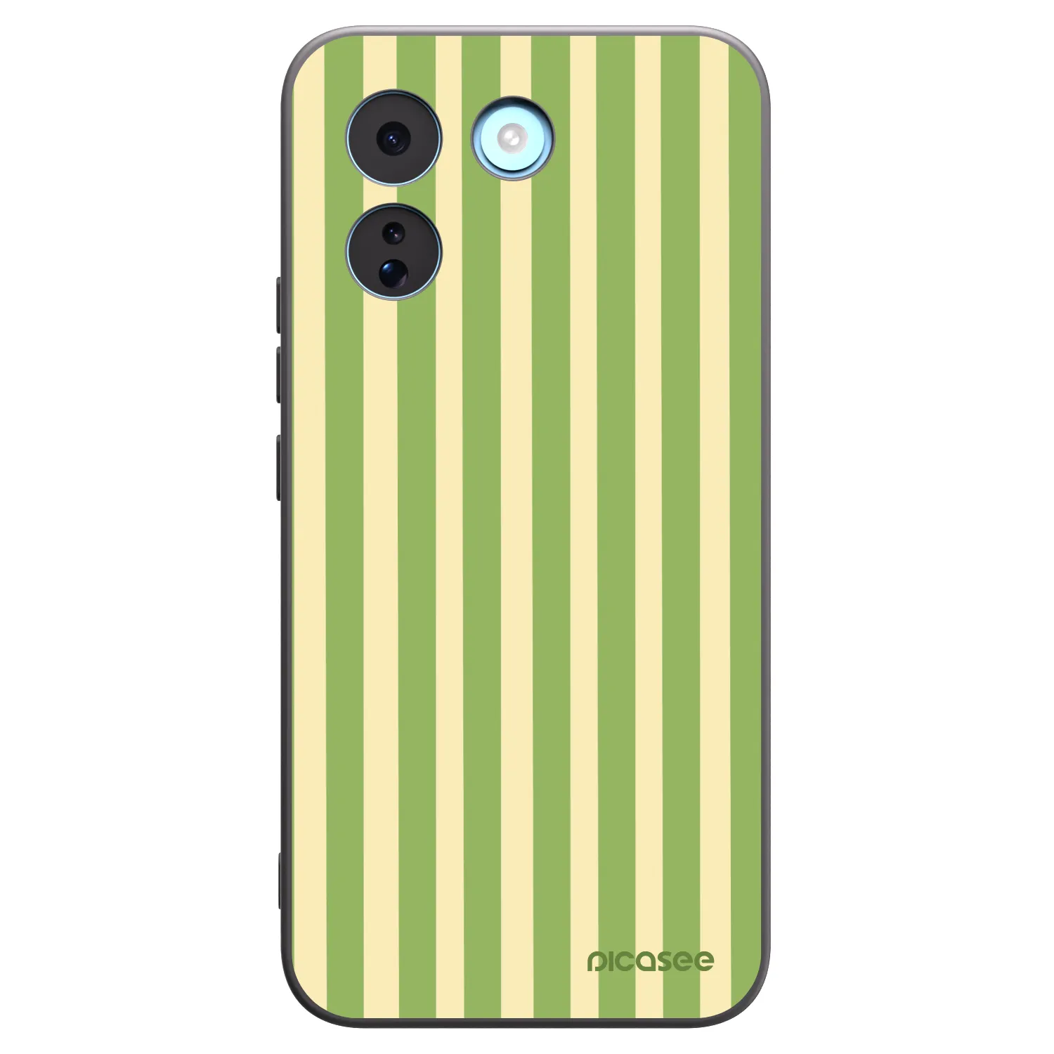Picasee fekete szilikon tok az alábbi mobiltelefonokra Xiaomi Redmi Note 17 Pro MAX 5G - Lines Matcha