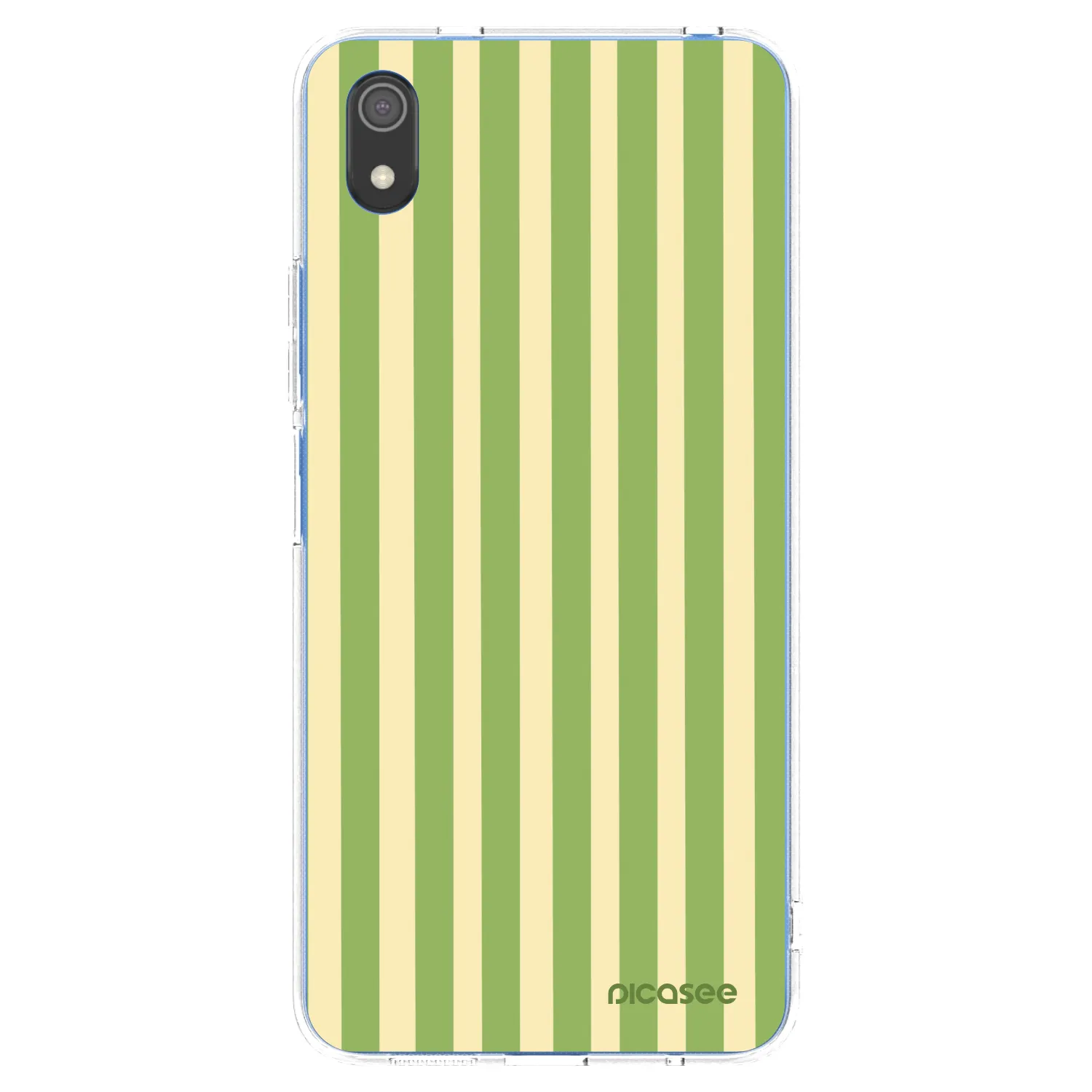Picasee átlátszó szilikon tok az alábbi mobiltelefonokra Xiaomi Redmi 7A - Lines Matcha