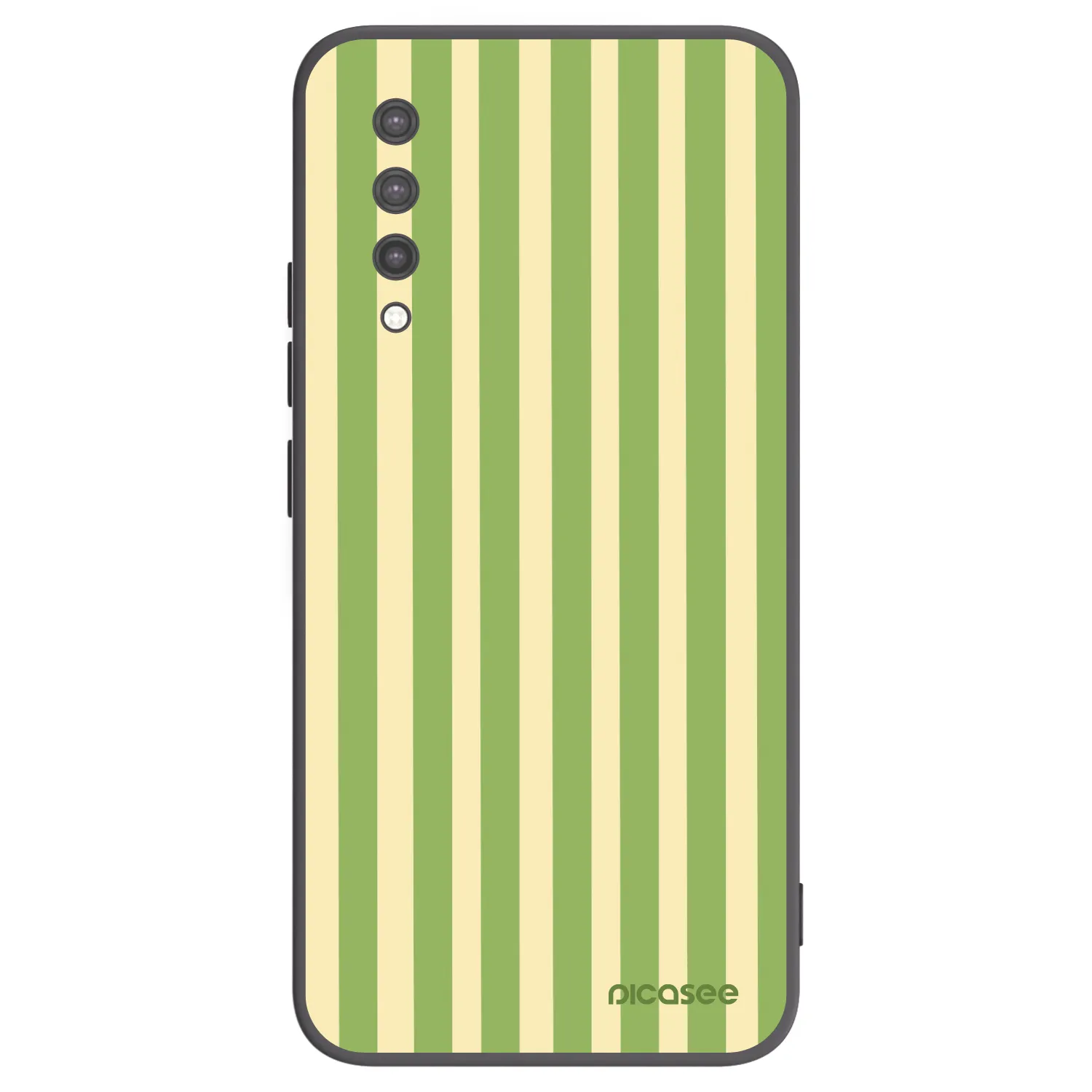 Picasee fekete szilikon tok az alábbi mobiltelefonokra Xiaomi Mi 9 Lite - Lines Matcha