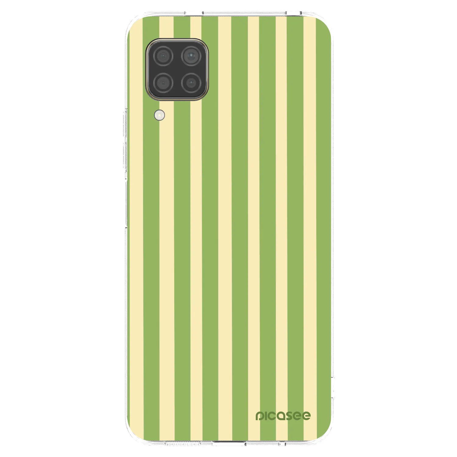 Picasee átlátszó szilikon tok az alábbi mobiltelefonokra Huawei P40 Lite - Lines Matcha