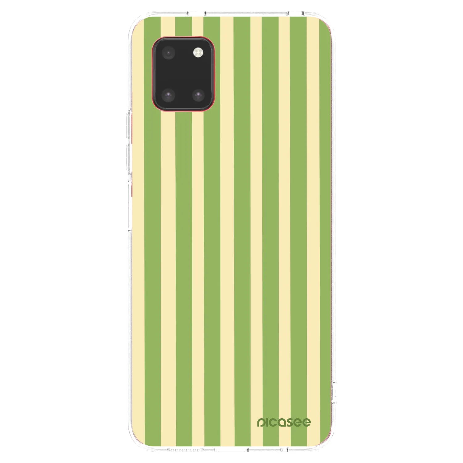 Picasee átlátszó szilikon tok az alábbi mobiltelefonokra Samsung Galaxy Note 10 Lite N770F - Lines Matcha