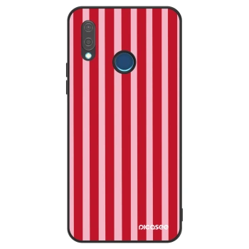 Szilikon tok erre a típusra Huawei P20 Lite - Lines red