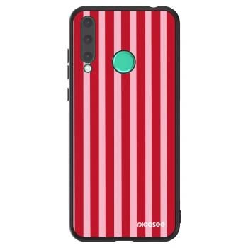 Szilikon tok erre a típusra Honor 20 Lite - Lines red
