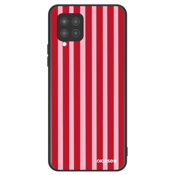 Szilikon tok erre a típusra Samsung Galaxy A42 A426B - Lines red