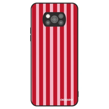 Szilikon tok erre a típusra Xiaomi Poco X3 Pro - Lines red