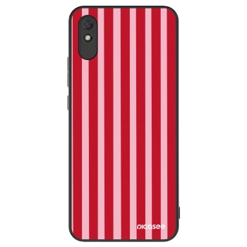 Szilikon tok erre a típusra Xiaomi Redmi 9AT - Lines red