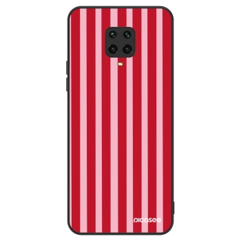 Szilikon tok erre a típusra Xiaomi Redmi Note 9S - Lines red