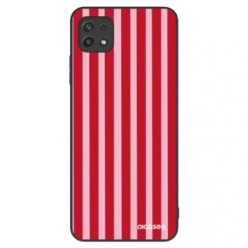 Szilikon tok erre a típusra Samsung Galaxy A22 A226B 5G - Lines red