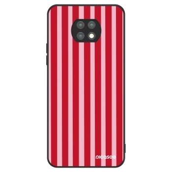 Szilikon tok erre a típusra Xiaomi Redmi Note 9T - Lines red