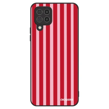 Szilikon tok erre a típusra Samsung Galaxy A22 A225F 4G - Lines red