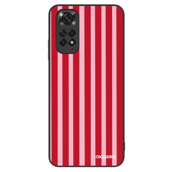 Szilikon tok erre a típusra Xiaomi Redmi Note 11 - Lines red