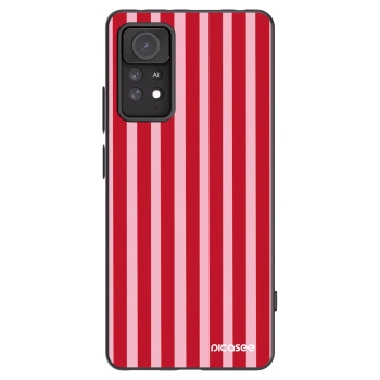 Picasee fekete szilikon tok az alábbi mobiltelefonokra Xiaomi Redmi Note 11 Pro - Lines red