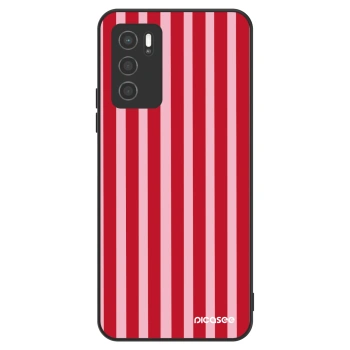 Szilikon tok erre a típusra OPPO A16s - Lines red