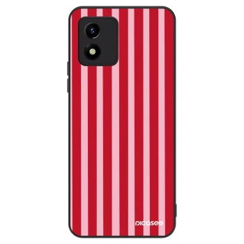 Szilikon tok erre a típusra Vivo Y01 - Lines red