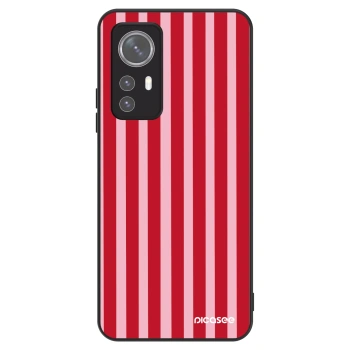 Szilikon tok erre a típusra Xiaomi 12X - Lines red