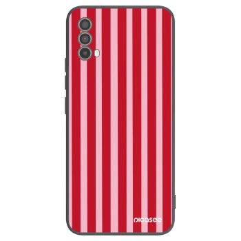 Tok az alábbi mobiltelefonokra Motorola Moto E40 - Lines red