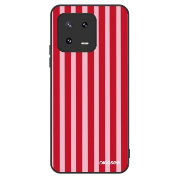 Szilikon tok erre a típusra Xiaomi 13 Pro - Lines red
