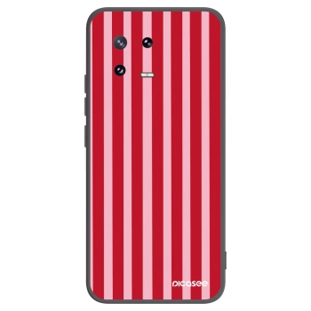 Picasee fekete szilikon tok az alábbi mobiltelefonokra Xiaomi 13 Pro - Lines red