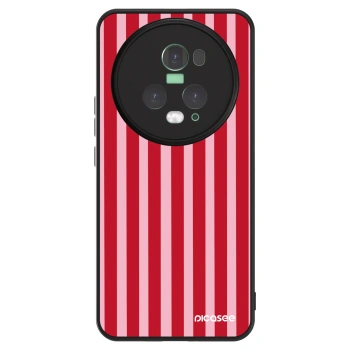 Szilikon tok erre a típusra Honor Magic5 Pro - Lines red