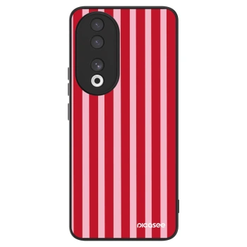 Szilikon tok erre a típusra Honor 90 5G - Lines red