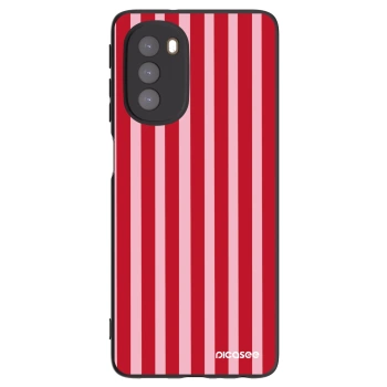 Tok az alábbi mobiltelefonokra Motorola Moto G51 - Lines red