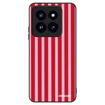Szilikon tok erre a típusra Xiaomi 14 Pro - Lines red