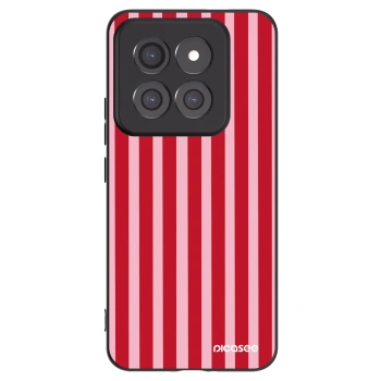 Picasee fekete szilikon tok az alábbi mobiltelefonokra Xiaomi 14 Pro - Lines red