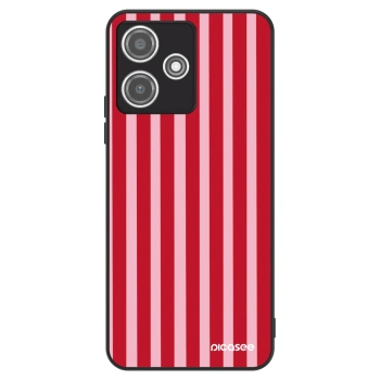 Szilikon tok erre a típusra Xiaomi Redmi 12 5G - Lines red