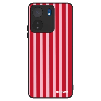 Szilikon tok erre a típusra Xiaomi Redmi 13C 4G - Lines red