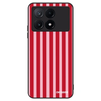 Szilikon tok erre a típusra Xiaomi Poco X6 Pro - Lines red