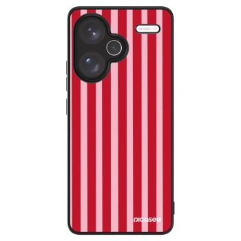 Picasee ULTIMATE CASE Xiaomi Redmi Note 13 Pro+ 5G - készülékre - Lines red